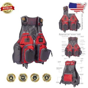 Ultimate Fly Fishing Vest with 16 Pockets - Adjustable Fit for Men & Women - Picture 1 of 8