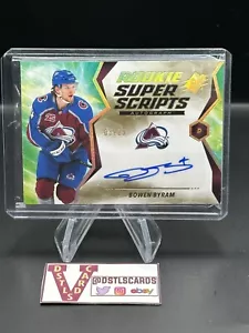 20/21 SPX hockey - BOWEN BYRAM NOVATO SUPER SCRIPTS /25 #RS-BB Colorado Avalanche - Imagen 1 de 2