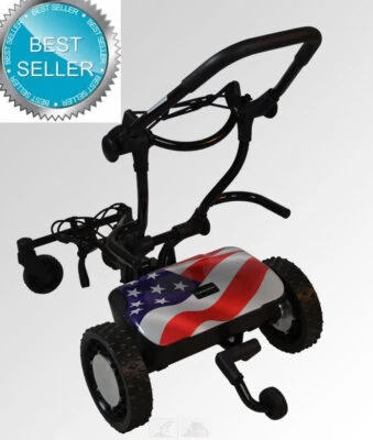 NEW FTR CaddyTrek R2 Remote Controlled Golf Cart -Stars&Stripes Limited Edition - Image 1 of 3