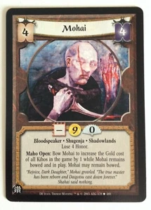 Mohai L5R La Leyenda de los Cinco Anillos CCG Edición Diamante DE - Imagen 1 de 1