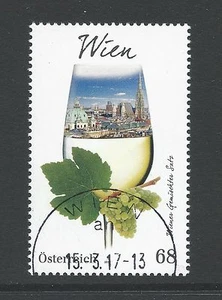 Oostenrijk - Wijnregio Wenen - 2017 gestempeld - Imagen 1 de 1