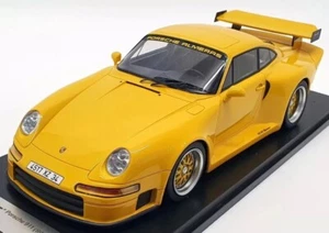 Kess Models 1/18 Scale Model KE18004B - Porsche 911 993 GT1 Aimeras - Yellow - Picture 1 of 7