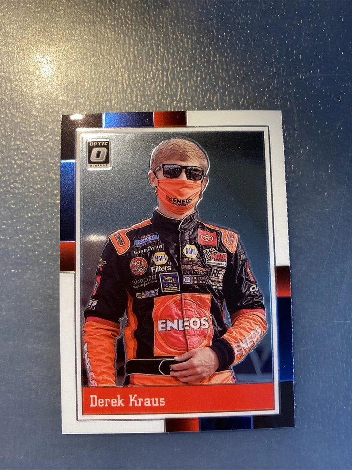 2021 Donruss Optic Racing Nascar RETRO Card DEREK KRAUS - Image 1 of 1