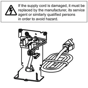 Genuine Merlin Power Cord Commander Ultimate (MJ3800MYQ) - Picture 1 of 1