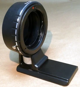 Minolta MD/MC Lens to FX Camera mount adapter Fuji Fujifilm X-Pro w/ Tripod Shoe - Picture 1 of 12