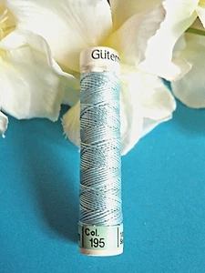 942B Beautiful Coil Pure Wire Silk Drawstring Sky Blue N° 195 - Picture 1 of 1