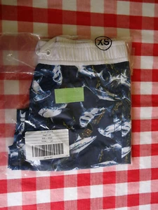 NEW Boys Size 4 XS Swim Shorts Trunks Sharks Crazy 8 Never Opened - Picture 1 of 3