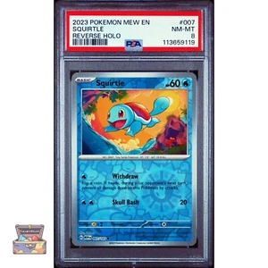 Pokémon Mew En-151 2023 holo inverso #007 squirtle - Imagen 1 de 2