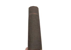 Antique Dutch Bible Bijbel De Heilige Schrift Ouden En Nieuwen Testaments 1917 - Imagen 1 de 7