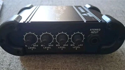 In-Ear Monitor devine mps ha 100 headphone amplifier X4 Inputs  - Image 1 of 4