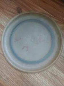 Keramik signiert vom Künstler Stewartson einfach minimal schön einzigartig Teller Kunst - Bild 1 von 5