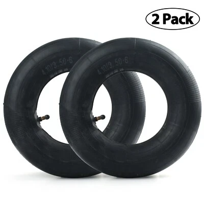 13 x 4.00-6'' Heavy Duty Inner Tube 4.10/3.50-6  4.10-6 145/70-6 Rubber Interior - Image 1 of 4