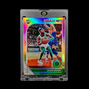 Jaylen Brown - 2019-20 Premium Stock Silver Holo Prizm Card Boston Celtics - #7 - Picture 1 of 2