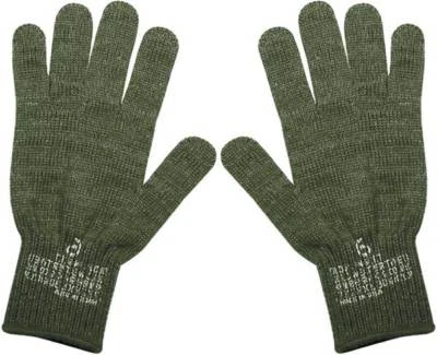 Guantes GI Forros Militares D-3A Lana/Nylon Flexor Ejército de EE. UU. Guantes Oficiales Hechos en EE. UU. Foto 1 de 2