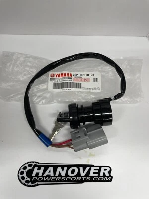 Yamaha Grizzly 550 700 Kodiak 450 700 2009-2021 OEM interruptor de encendido con 2 llaves Foto 1 de 3