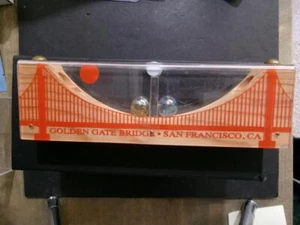 Golden Gate Bridge San Francisco 50er Jahre Souvenir Marmor Puzzle Spielzeug M UnLimitiert - Bild 1 von 6