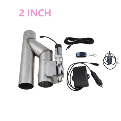 51mm Elektrisch Auspuff klappen,Einfach-Klappensteuerventil Fernst.,manuell - Image 1 of 4