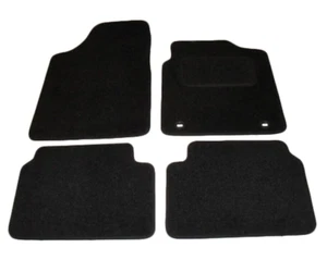 Fits Hyundai i10 2006-2009 Fully Tailored Deluxe Car Mats in Black - Picture 1 of 12