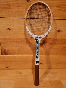Wilson Sovereign Vintage Wood Tennis Racket 4-1/4 wall decoration - Picture 1 of 12
