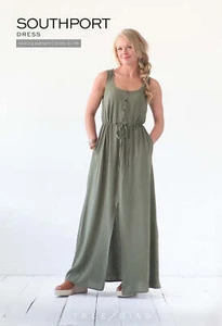 Southport Dress - TrueBias - 0-18 - Difficulty 2.5/5 - Woven Fabrics - Picture 1 of 2
