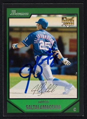 Jarrod Saltalamacchia Signed 2007 Bowman Draft Picks & Prospects Card #BDP26 - Image 1 of 2