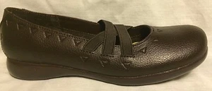 Nina Girls Brown LEATHER Slip-On Dezi Shoes Youth Girls Size 3.5 SALE! - Picture 1 of 6