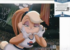 KATH SOUCIE signed (SPACE JAM) Lola Bunny Movie 8X10 photo BECKETT BAS BB38127