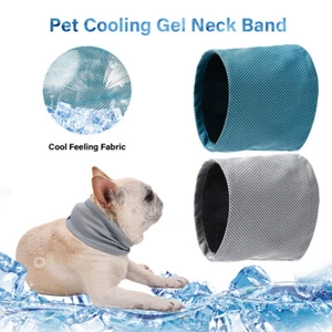 Kühlendes Halstuch für Hunde Kühlhalsband Ideal für Sommer Bandana Hundeschal - Bild 1 von 14