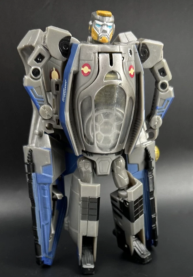 Transformers Star Wars OBI WAN Crossovers 2008 Near Complete Jedi Starfighter  - Image 1 of 4