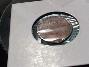 Mint Error Copper Lincoln Wheat Ear Cent 1919 p Broadstrike  - Picture 1 of 21