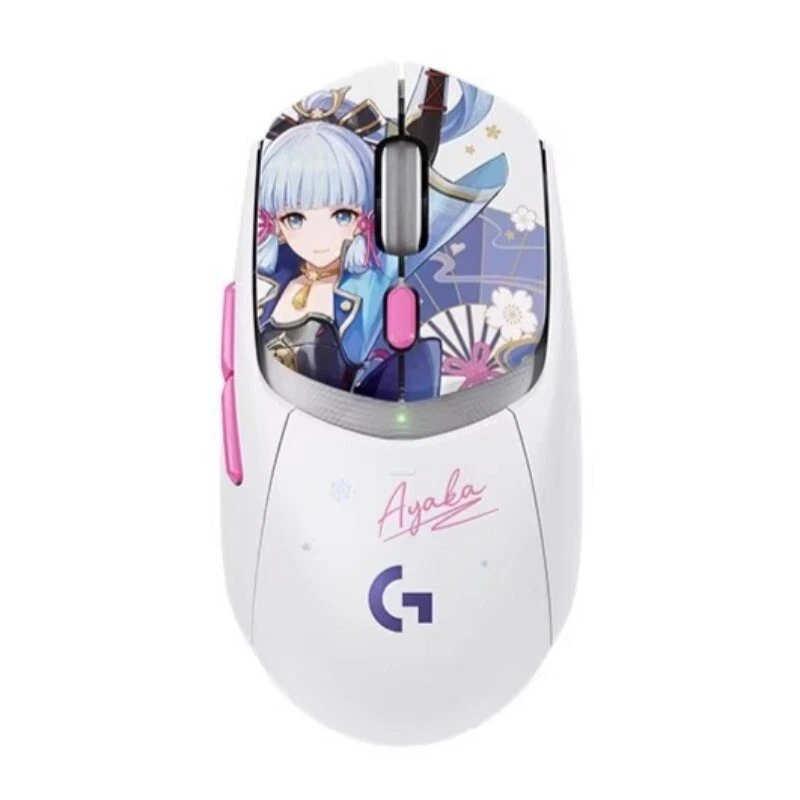 Genshin Impact Wireless Mouse Kamisato Ayaka Gaming Esports Computer Peripherals - Image 1 of 4