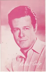 ROBERT CULP ATTORE MOSTRA FORNITURA-PENNY ARCADE CARD 1953-2009 - Foto 1 di 2