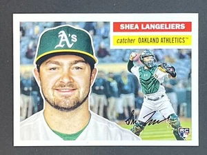 SHEA LANGELIERS RC 2023 Topps Archives 1956 Design #54 Oakland Athletics - Bild 1 von 2