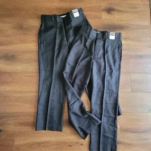 NEW 2 pc Tact Squad 7002 Mens 34x30 Navy Polyester 4 Pocket Uniform Pants - Picture 1 of 11