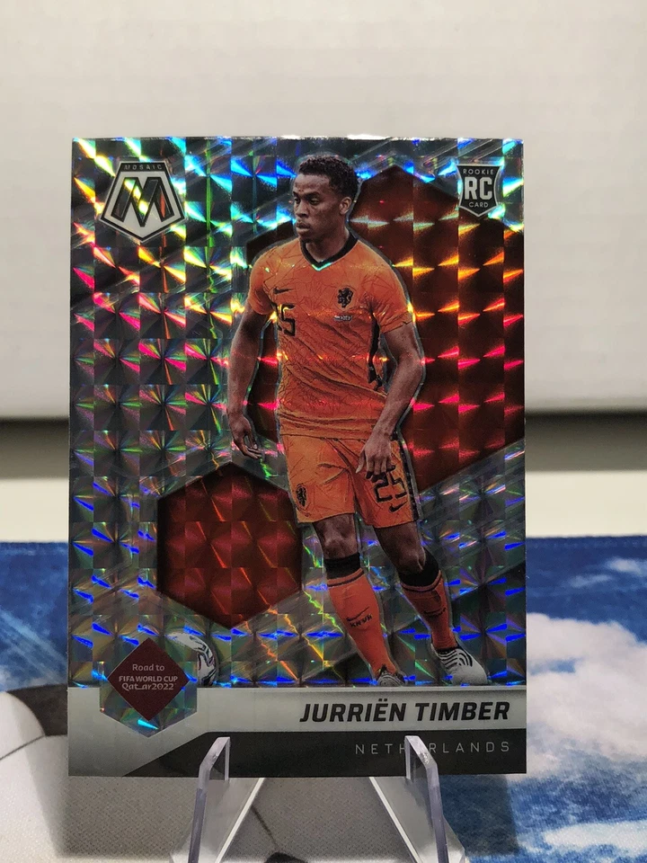 2021-22 Mosaic FIFA World Cup Mosaic Prizm RC #178 JURRIEN TIMBER Netherlands - Image 1 of 1