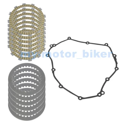 Junta de placas de acero de fricción de embrague para Yamaha MTM690 XSR700 2016-24/FZ07 15-17 Foto 1 de 4