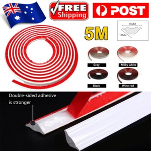 5M Self-adhesive Wall Inner Corner Trim Molding Line Ceiling Edge Caulk Strip - Picture 1 of 17