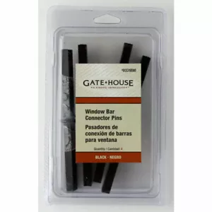 Gate House Window Bar Connector Pins 4-Pack 0331890 Window Security - Picture 1 of 2