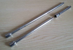 1/4" Socket Bar Extension Set for Ratchet Drive Quick Change Male Female 3 Pce - Picture 1 of 3