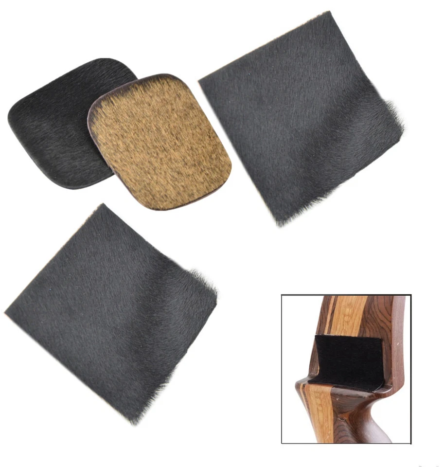 Arrow Rests Fur Self-Adhesive Archery Stick Traditional Recurve Longbow Practice - Image 1 of 4