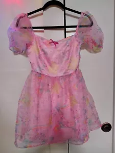 Kawaii Care Bears Dolls Kill Prettiest Pal Organza Babydoll Kleid Gr. Extra Small - Bild 1 von 21
