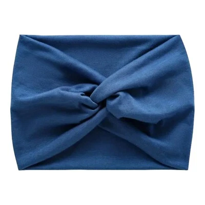 Moisture-Wicking Boho Headband Yoga Sweatband Hairband Wrap Stretchable - Image 1 of 4