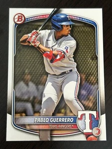2025 Bowman - Prospects Pablo Guerrero #BP-144 (RC) - Texas Rangers - Picture 1 of 2