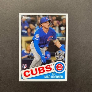 2020 Topps Mini ON DEMAND 1985 Style Nico Hoerner 85-95 Chicago Cubs RC - Bild 1 von 2