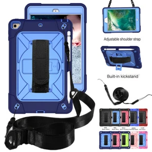 For iPad 9th 8th 7th 6th 5th Mini 1 2 3 Shockproof Rugged Heavy Duty Case Cover - Picture 1 of 38