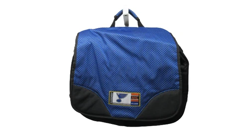 NWT St. Louis Blues Blue Black Messenger Laptop Technomesh Bag 15x14x4" Cover