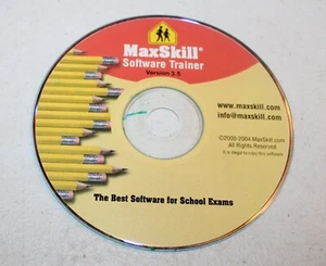 MaxSkill Software Trainer Version 3.5 School Exam Software (PC 2004, DISC ONLY) - Picture 1 of 1