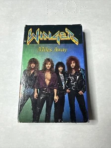Winger Miles Away USA Cassette Single Tape - Picture 1 of 2