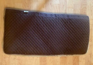 Loesdau Lammfell Western Sattel Pad dkl.braun mit hellem Lammfell - Bild 1 von 9