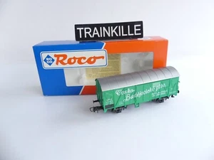 48033 ROCO HO WAGON COUVERT A ESSIEUX DE LA CSD BIERE Cesko Budejovicke - Foto 1 di 3